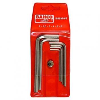 Juego llaves allen acodadas 1998m/08t 08pz de bahco