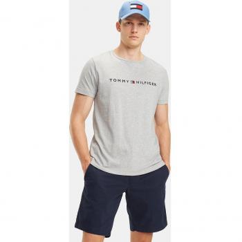 T-shirt Slim Fit Tommy Hilfiger Uomo Grigia