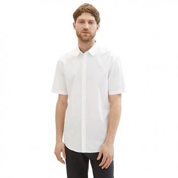 Camisa masculina 100% algodón de manga corta
