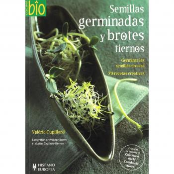 Semillas germinadas y brotes tiernos