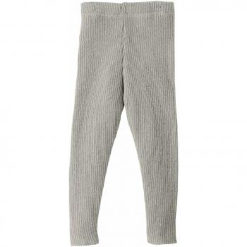 Disana Strick-Leggings grau Größe 98/104
