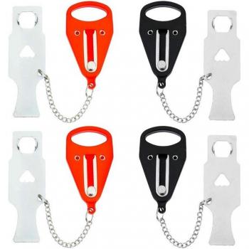 SafeLock 4-Piece Travel Door Lock Kit
