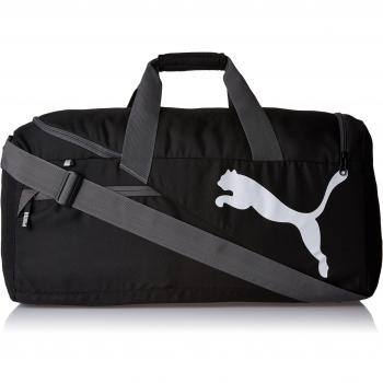Puma Essentials 54‑Lit Black Travel Bag