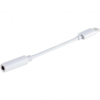 Shiverpeaks 8-Pin Stecker zu 3,5mm Audio Buchse, Weiß
