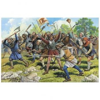 Zvezda Figurines : Paysans & Soldats du XIIe au XIVe siècle