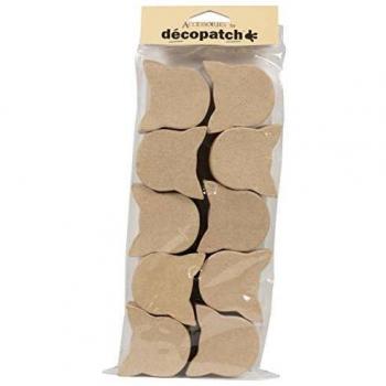 Set de 10 boîtes 'Decopatch' Chat 6x6x3 cm