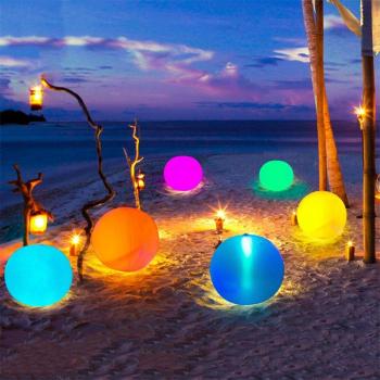 Lumière de piscine LED flottante RGB avec télécommande solaire