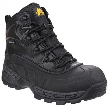 Amblers Herren Ledersicherheitsstiefel FS430 Orca S3 – wasserfest, 4 UK
