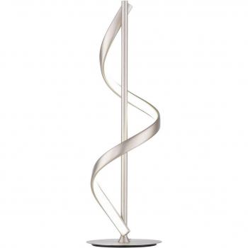 Q-Swing LED Tischleuchte in Silber 10,5W 1235lm