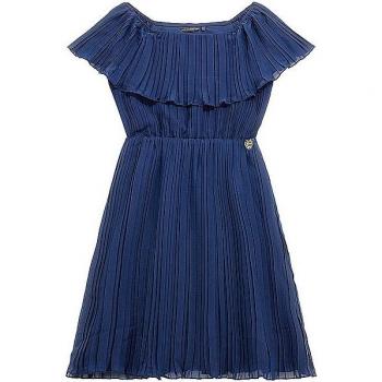 Flowy Chiffon Pleated Dress