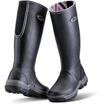 Black Grubs Rainline Boots for Women – 8