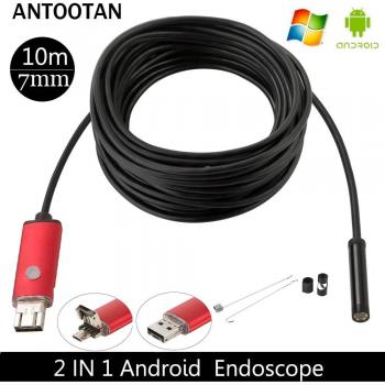 Endoscope Connect USB 10 m 7 mm – Système 2 in / 1,6 mm