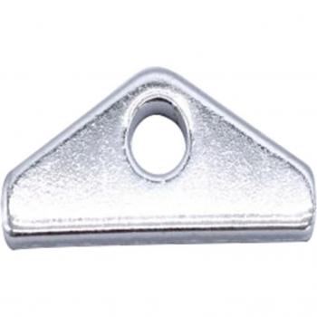SBF Chrome Valve Cover Mini Tabs 12 Pack for Ford Engines