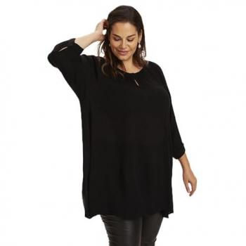 Abbigliamento donna: Tunica a maniche 3/4 in stile boho KAFFE Curve Ami