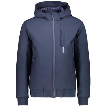 Chaqueta Cmp Softshell 38z2187 Negro Azul