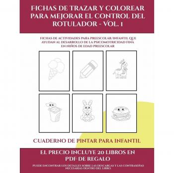 Cuaderno de pintar para infantil