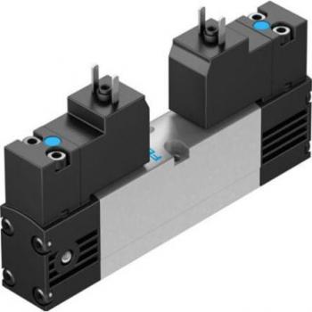 Festo 5/3 NC 18 mm Pneumatic Solenoid Valve, 450 L/min ISO 15407‑1 – 546709