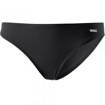 Damen Bikini-Hose SUNSEEKER Magic, schwarz, Größe 50, aus Microfaser
