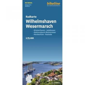 Radkarte Wilhelmshaven Wesermarsch