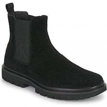 CK Lug Mid Chelsea Boots Negro Hombre