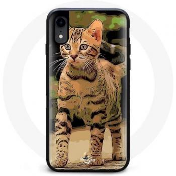 Bengal Cat iPhone X Protector