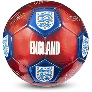 Hy-Pro England Metallic Signature Football – Size 1 (Red)