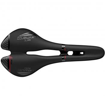 Selle San Marco Aspide Open-Fit Carbon FX Unisex Sattel 132 mm schwarz