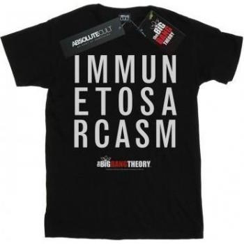 Die Big Bang Theorie Damen T-Shirt Immune To Sarcasm