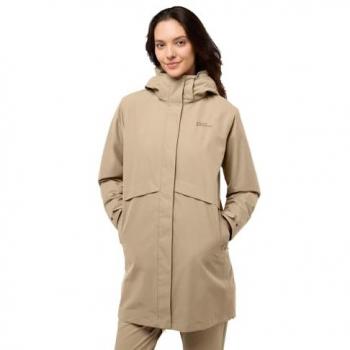 Jack Wolfskin BAYLIGHT 3-in-1 Damenparka XS, braun