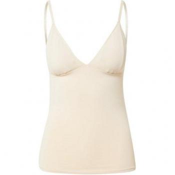 Beige Sleeveless Cami Top for Women by Gestuz
