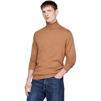 TOMMY HILFIGER Rollkragenpullover camel | XL