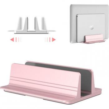 Silver Pink Laptop Holder for Chromebook
