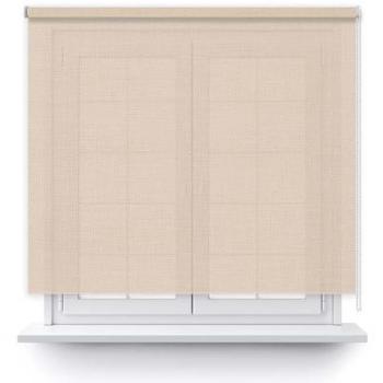 Estor enrollable 5% blanco lino 100x200cm