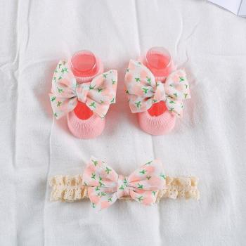 2-Piece Baby Headband and Socks Set