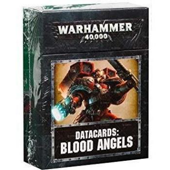 Blood Angels Command Datacards for Warhammer 40k