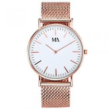 Herren-Quarzuhr „Meister Anker“ in Roségold