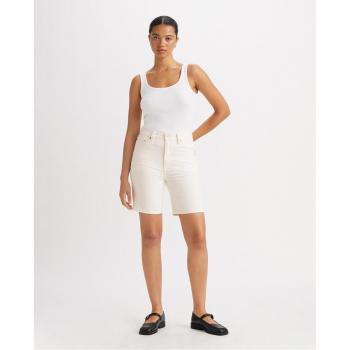 Levi's Bermuda Bianco Ribcage