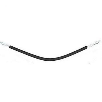 Black Rubber Stall Chain, Unisex Fit, With Clips – Standard