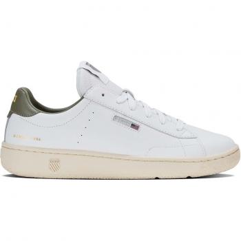 K-swiss Slamm Klub Cc Sneakers Bianco / Deep Lichen / Vintage EU 46