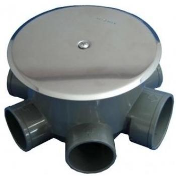 Wolfpack Bote Sifónico PVC T-85 110 50-40 Altura 105 Mm