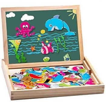MoveOnStep Kids 3+ Letter & Number Puzzle