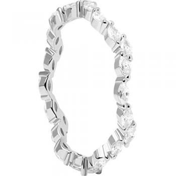 PdPaola Damenring 925er Silber mit Zirkonia