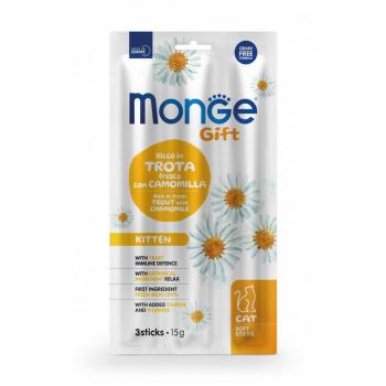 MONGE CAT SNACK KITTEN | DELÍCIA MACIA PARA GATINHOS | TRUTA