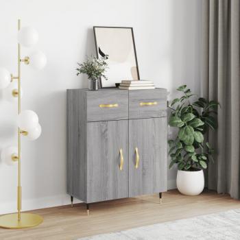 Sonoma Grey Engineered Wood Sideboard from vidaXL (69.5x34x90 cm)
