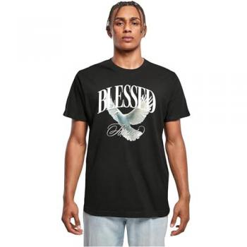 Mister Tee Maglia ‘Blessed Forever’ Bianca
