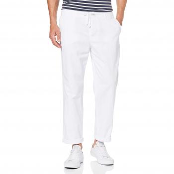 Reslad Herren‑Strandleinenhose RS‑3000 – 1‑teilig, bequemer Baumwollmix mit Tunnelzug