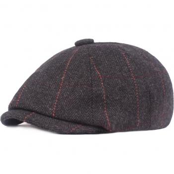 HanXi Men's Classical Octagonal Hat