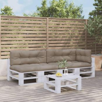 Set di Cuscini per Pallet 5 pz Tortora