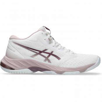 Asics Netburner Ballistic Ff Mt 3 Scarpe da donna Bianco/Rosa Watershed