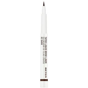 Delineador Líquido de Cejas Beter 02 Negro